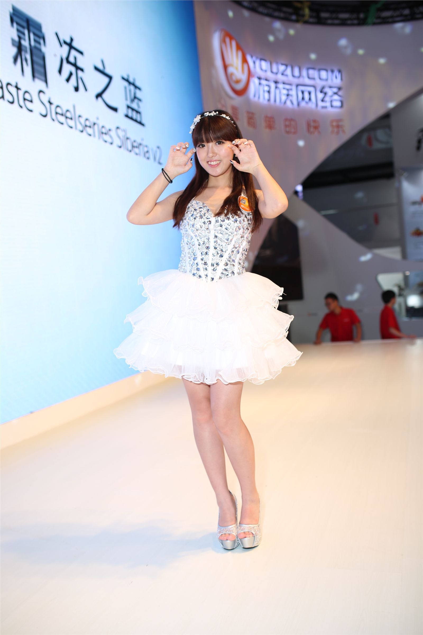 Chinajoy2014游族网络展台女神超清合集 2